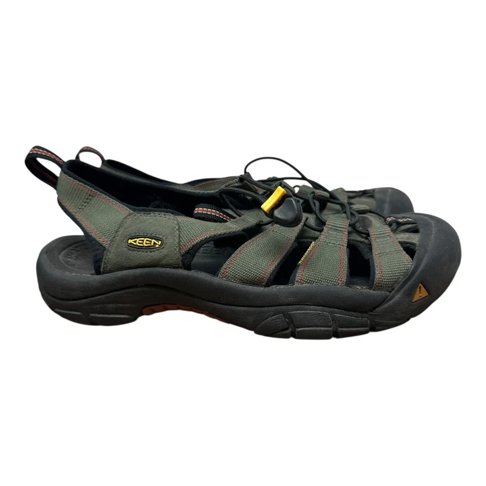 KEEN‎ Men's Size 11 Hiking Water Sandals Olive Green Closed Toe Outdoor Shoes